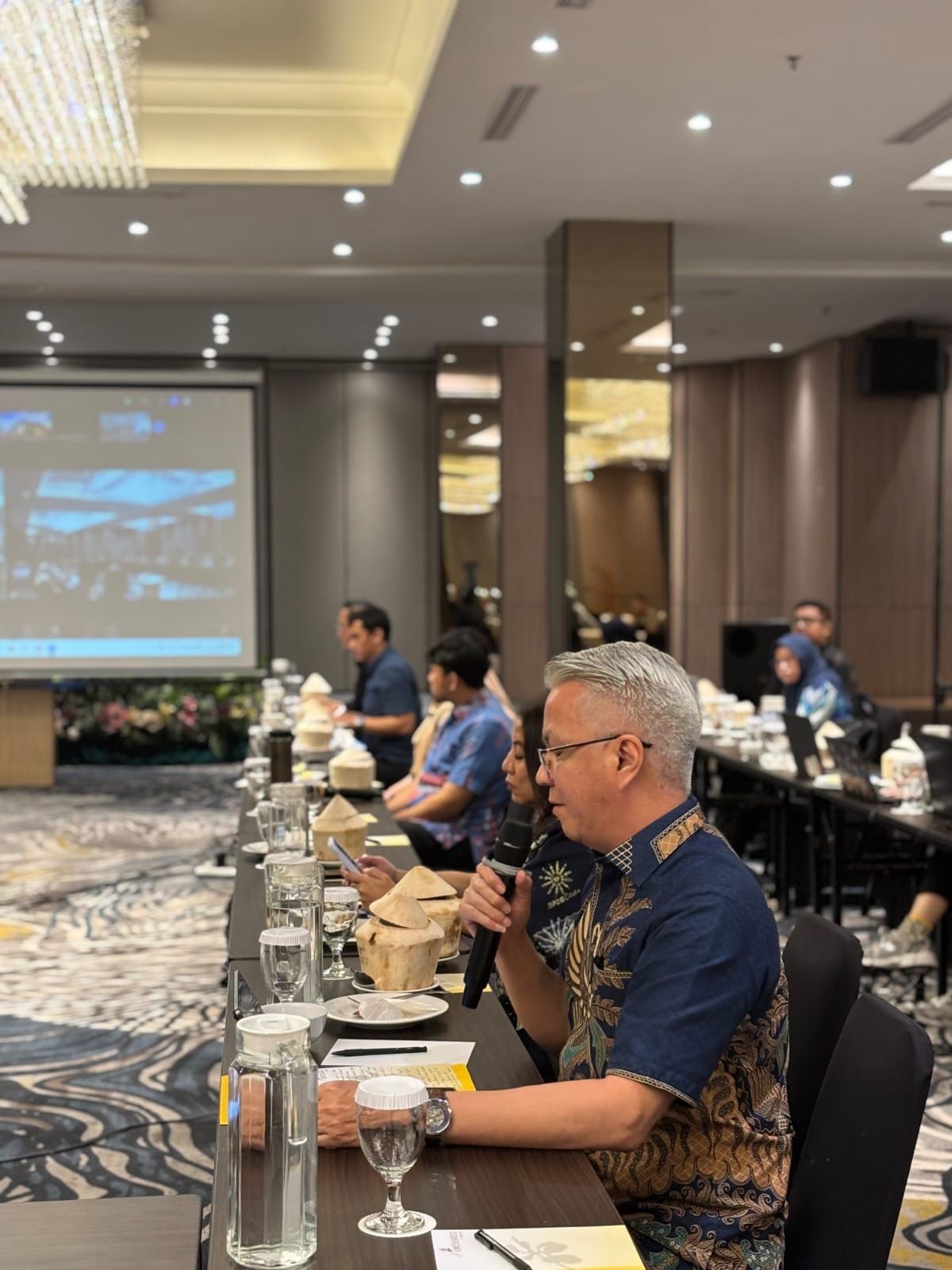 Kepala Bidang Pertanahan Dinas PERKIMTAN Provinsi Sulawesi Tengah, Jimmy Hendrik Oscar Rantung menghadiri Rapat Penguatan Peran Pemerintah Daerah dalam Urusan Pemerintahan Bidang Pertanahan 