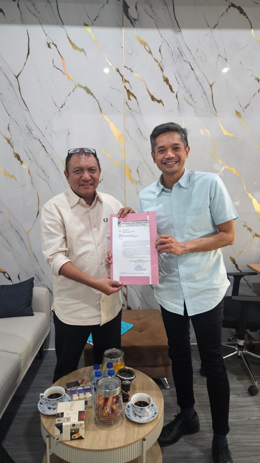 Audensi dengan Kepala Pusat Pengendalian Data dan Infirmasi Kementerian PKP (Adhita Surya Permana)