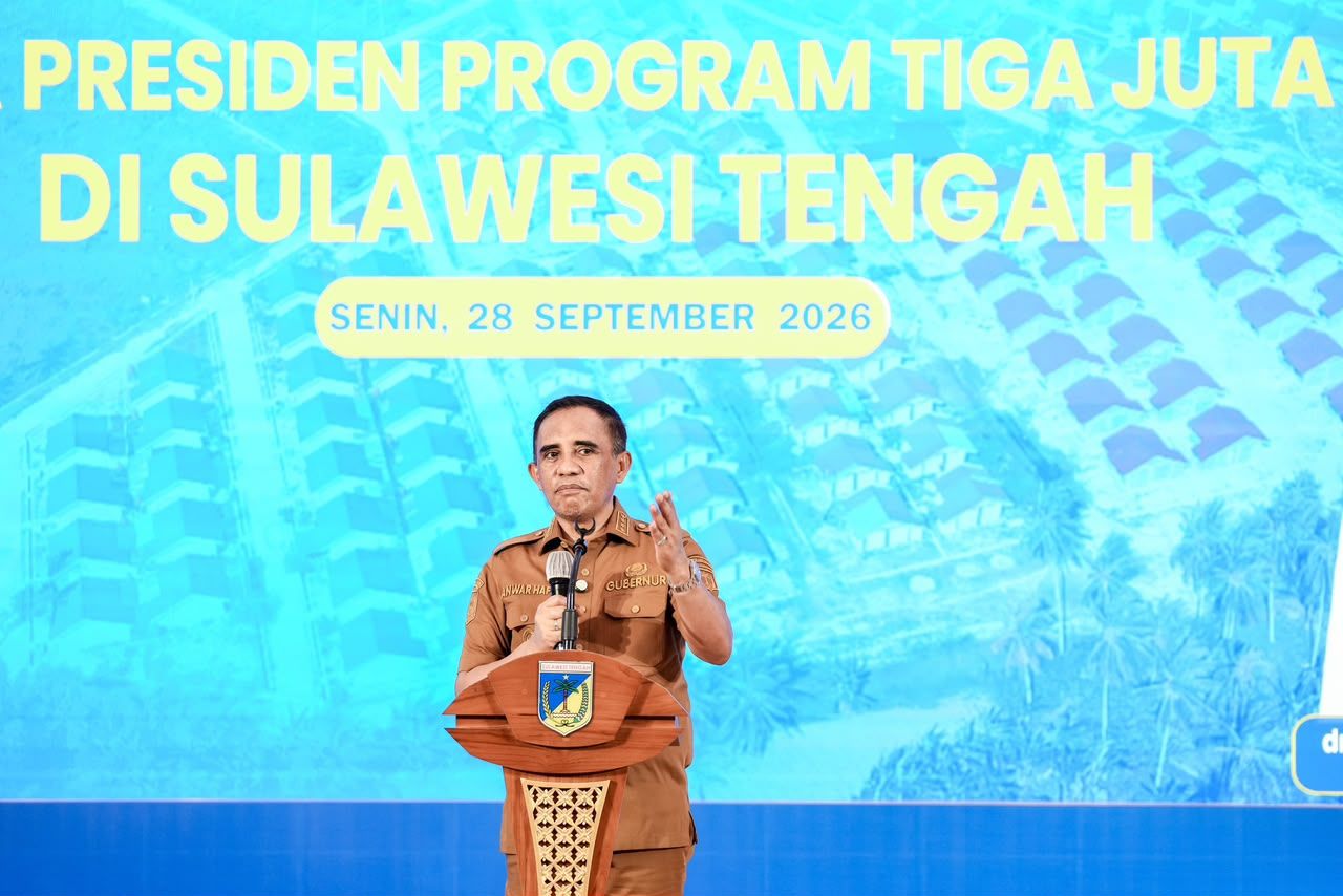 Pemerintah Provinsi Sulawesi Tengah terus memperkuat sinergi dengan pemerintah kabupaten/kota dalam mempercepat penyediaan rumah layak huni bagi masyarakat.