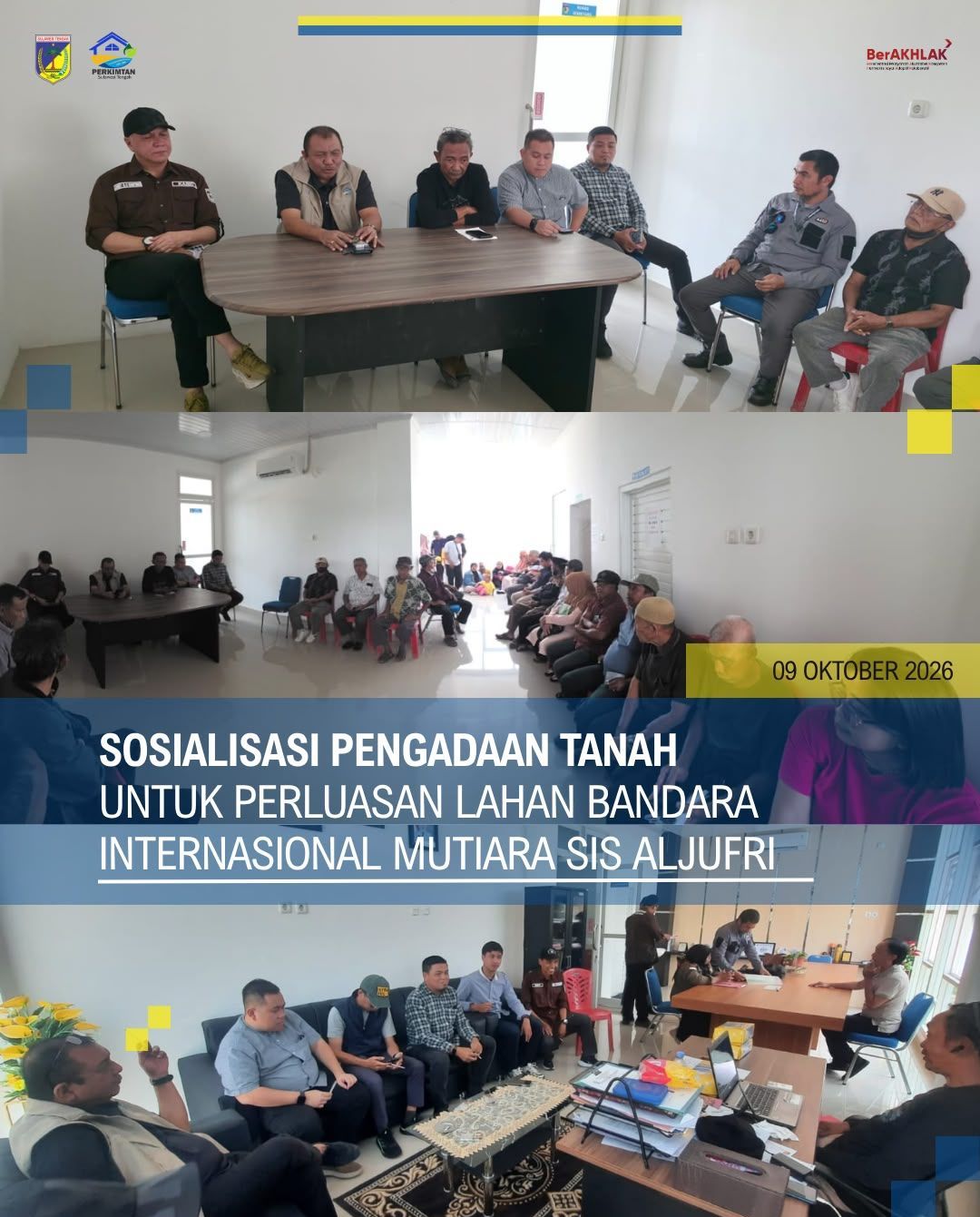 Pengadaan Tanah untuk Perluasan Lahan Bandara Internasional Mutiara Sis Aljufri