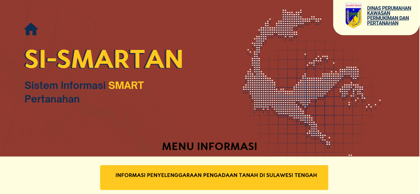 landing page SI-SMARTAN